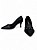 Scarpin Your Shoes Preto Spikes Dourado - Imagem 3