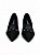 Scarpin Your Shoes Preto Spikes Dourado - Imagem 2