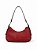 Bolsa WJ Vermelha Baguete Média Com Cintos Frontais - Imagem 3
