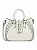Bolsa WJ Saltchel Grande Aplique Metal - Imagem 1