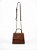 Bolsa WJ Marrom Top Handle Média Com Detalhe Pesponto - Imagem 1