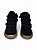 Tênis Sneaker HR Preto Camurça Cano Médio - Imagem 2