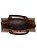 Bolsa WJ Marrom Satchel Grande Estruturada Detalhe Pesponto - Imagem 5