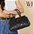 Bolsa WJ Preta Satchel Grande Matelasse - Imagem 2