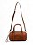 Bolsa WJ Caramelo Baguete Transversal Média - Imagem 1