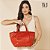 Bolsa WJ Laranja Satchel Grande Tresse - Imagem 2