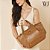 Bolsa WJ Caramelo Satchel Grande Tresse - Imagem 2