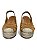 Anabela Your Shoes Caramelo e Dourado Corda - Imagem 2
