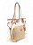 Bolsa WJ Vinil Com Necessaire Palha Camel - Imagem 3