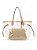 Bolsa WJ Vinil Com Necessaire Palha Camel - Imagem 4
