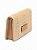 Bolsa WJ Nude Palha Transversal Pequena - Imagem 3