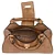 Bolsa WJ Camel Croco Satchel Md Estruturada - Imagem 3