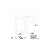 Kit 3 Nicho Decorativo 20X20X15 cm Natural Em Mdf - Imagem 3