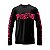 CAMISETA PROJECT46 MANGA LONGA_PRETA_E_ROSA - Imagem 1