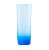 Copo Mini Drink 90ml Vidro Jateado Fosco Degradê Azul Claro Para Sublimação (3460) - 01 Unidade - Imagem 1