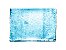 OBM - Aplique de Lantejoulas Dupla Face Retangular 21x28cm Azul Claro e Branco Para Sublimação (2295) - Imagem 1