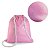 Mochila Saco Sacochila Pink com Glitter Para Sublimação 33x42cm (2967) - 01 Unidade - Imagem 1
