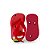 Chinelo Borracha Sublimático Modelo Tira Baby Vermelho 19/20 (com Tira Calcanhar) Embalado a Vácuo não Suja ou Amarela (JD7000) - 01 Unidade - Imagem 2