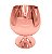Taça de Vidro Cristal Sublimática Cromada Rosê Gold Para Conhaque 635ml (Linha Elegance) (2705) - 01 Unidade - Imagem 1