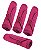 Mahav -Toalha Demaquilante Removedora de Maquiagem cor Rosa ( 6 Unidades ) - Imagem 1