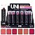 Uni Makeup - Batom Matte Glam Lipstick - 6 Unid - Imagem 4