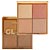 Ruby Rose - Paleta Iluminador Glow Shoiw Cor 2 - HB7523 - Imagem 1