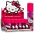 Hello Kitty - Brilho Labial Infantil 5 ml 11953 - 30 Unids - Imagem 1