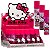 Hello Kitty - Brilho Labial Infantil 5 ml 11953 - 30 Unids - Imagem 5