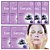 SpColors - Máscara Facial Blueberry Purificante Kit C/10 Und - Imagem 1