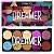 Pink 21- Paleta de Sombras e Glitter Dreamer Cor A - 6 Unid - Imagem 2