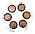 Ruby Rose - Po Bronzeador HB7213 - 6 und (Cor:1/2/3) - Imagem 2