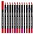 Pink 21 - Lápis de Contorno Labial 12 Cores CS3585 - 12 Unid - Imagem 1