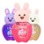 Pink21 - Lip Gloss Bunny Glitter CS3793 - Kit C/3 Und - Imagem 1