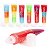 Vivai - Lip Gloss Rainbow Multicolorido 3130 - 06 UND - Imagem 2