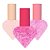 Pink 21 - Lip Gloss Glitter e Magic Coração CS3947 - 06 Und - Imagem 2