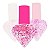 Pink 21 - Lip Gloss Glitter e Magic Coração CS3947 - 06 Und - Imagem 5