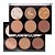 SP Colors - Paleta Iluminador Bronzer Contorno SP348 - 12 Un - Imagem 4
