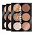 SP Colors - Paleta Iluminador Bronzer Contorno SP348 - 6 Und - Imagem 1