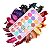 Dapop - Paleta de Sombras Coloridas 21 Cores MK1436 - 12 Und - Imagem 3