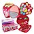 Hello Beauty - Kit de Maquiagem Teen Morango HB646 - 12 Unid - Imagem 1