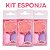 Meily's - Kit 3 Mini Esponjas MAC320 Flor - 1 Kit - Imagem 2