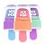 Pink 21 - Lip Balm Teen Ice Pop Picole CS4803 - 3 Und - Imagem 1