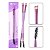CSN - Pincel Duplo Escova e Chanfrado Lilas CP48F - 12 Und - Imagem 2