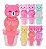 Sarahs - Lip Gloss Urso Bear S6356 - 6 Und - Imagem 1