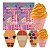 Sarahs - Kit Maquiagem Infantil Sorvete S6360 - 24 Und - Imagem 2