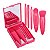 Eloah - Kit 5 Pinceis Caixinha com Espelho ELO0005 - 12 Und - Imagem 2