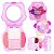 Pink 21 - Kit de Maquiagem com Espelho Urso CS4640 - 6 Kits - Imagem 1
