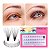 Pink 21 - Cilios Posticos 60 Tufos HB87227 - 10mm - Imagem 1