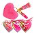 Amor Anjo - 2 Lip Gloss Glitter com Pompom Rosa - Imagem 1