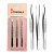Mandala - Kit de Pinças Inox JJ3393 - Imagem 1